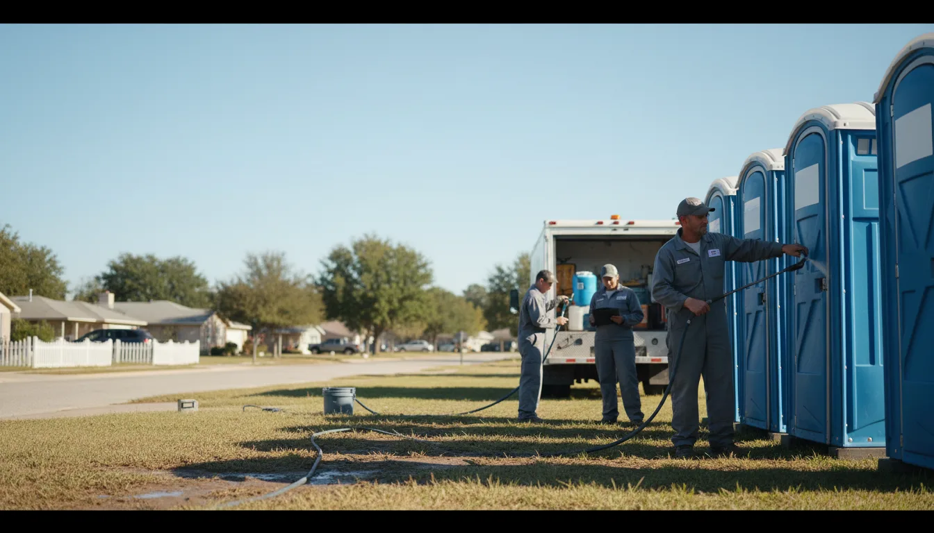 Long-Term Portable Toilet Rental in Harvey, IA near me